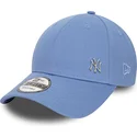lippikset-kaareva-sininen-snapback-9forty-flawless-new-york-yankees-mlb-new-era