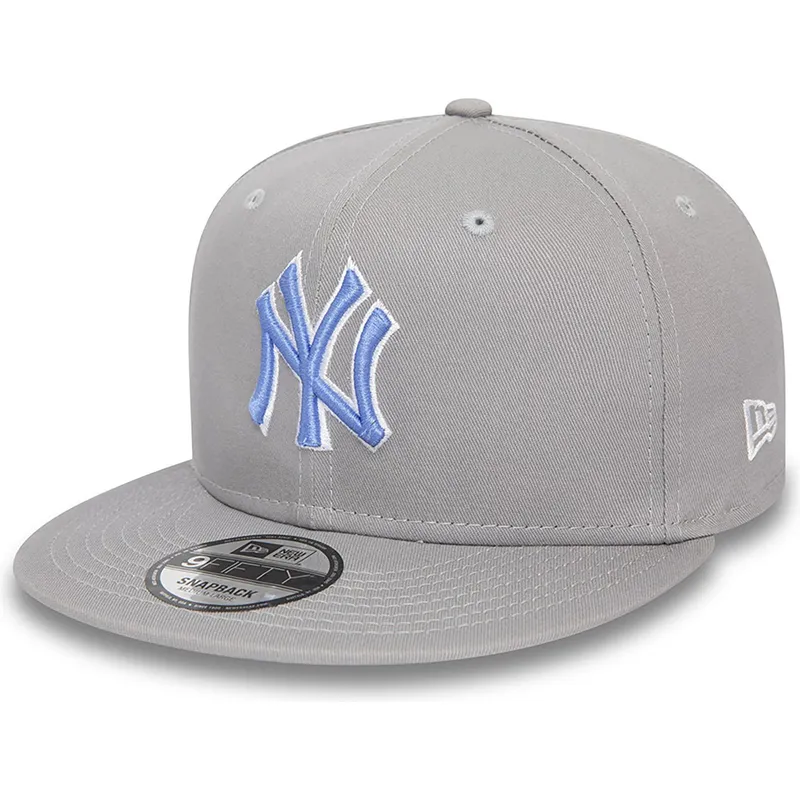 lippikset-littea-harmaa-snapback-9fifty-outline-new-york-yankees-mlb-new-era