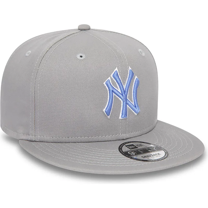 lippikset-littea-harmaa-snapback-9fifty-outline-new-york-yankees-mlb-new-era