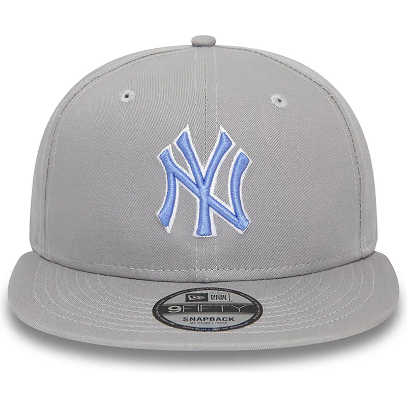 lippikset-littea-harmaa-snapback-9fifty-outline-new-york-yankees-mlb-new-era