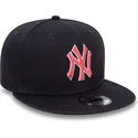 lippikset-littea-laivastonsininen-snapback-9fifty-outline-new-york-yankees-mlb-new-era