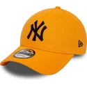 lippikset-kaareva-oranssi-saadettava-nauha-9forty-league-essential-new-york-yankees-mlb-new-era