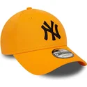 lippikset-kaareva-oranssi-saadettava-nauha-9forty-league-essential-new-york-yankees-mlb-new-era