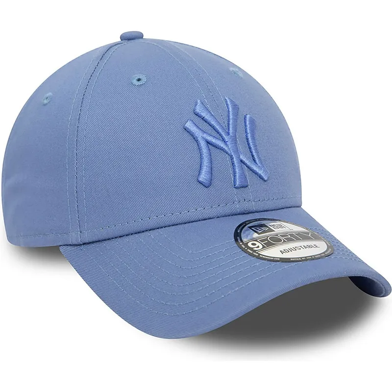 lippikset-kaareva-sininen-saadettava-nauha-9forty-league-essential-new-york-yankees-mlb-new-era