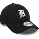 lippikset-kaareva-musta-saadettava-nauha-9forty-league-essential-detroit-tigers-mlb-new-era