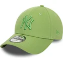 lippikset-kaareva-vihrea-saadettava-nauha-9forty-league-essential-new-york-yankees-mlb-new-era
