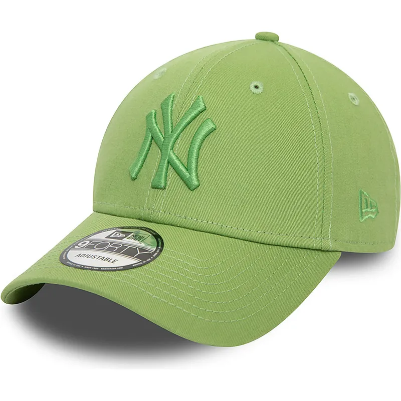 lippikset-kaareva-vihrea-saadettava-nauha-9forty-league-essential-new-york-yankees-mlb-new-era