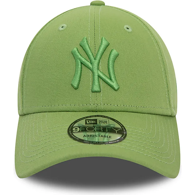 lippikset-kaareva-vihrea-saadettava-nauha-9forty-league-essential-new-york-yankees-mlb-new-era