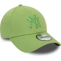 lippikset-kaareva-vihrea-saadettava-nauha-9forty-league-essential-new-york-yankees-mlb-new-era