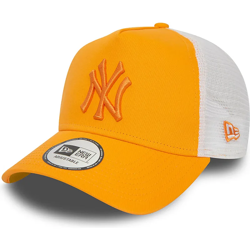 lippikset-kaareva-rekka-oranssi-snapback-a-frame-league-essential-new-york-yankees-mlb-new-era lippikset-kaareva-rekka-oranssi-snapback-a-frame-league-essential-new-york-yankees-mlb-new-era