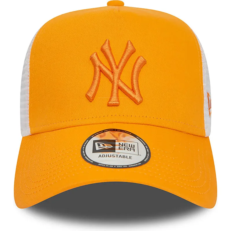 lippikset-kaareva-rekka-oranssi-snapback-a-frame-league-essential-new-york-yankees-mlb-new-era lippikset-kaareva-rekka-oranssi-snapback-a-frame-league-essential-new-york-yankees-mlb-new-era
