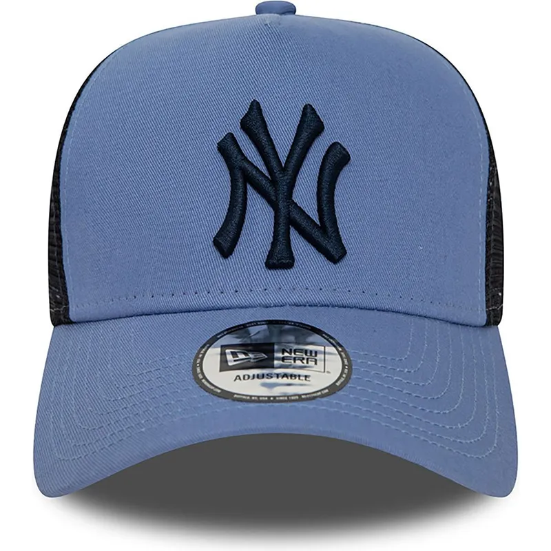 lippikset-kaareva-rekka-sininen-snapback-a-frame-league-essential-new-york-yankees-mlb-new-era