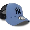 lippikset-kaareva-rekka-sininen-snapback-a-frame-league-essential-new-york-yankees-mlb-new-era