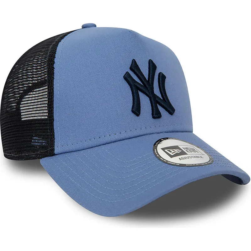 lippikset-kaareva-rekka-sininen-snapback-a-frame-league-essential-new-york-yankees-mlb-new-era