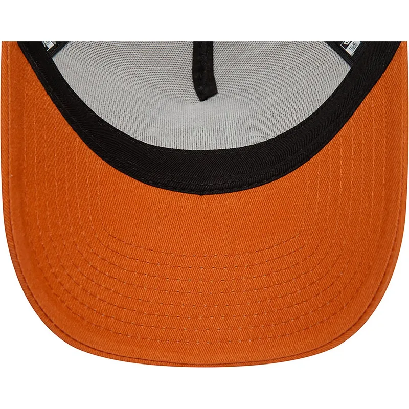 lippikset-kaareva-rekka-ruskea-snapback-a-frame-league-essential-los-angeles-dodgers-mlb-new-era