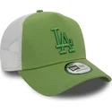 lippikset-kaareva-rekka-vihrea-snapback-a-frame-league-essential-los-angeles-dodgers-mlb-new-era
