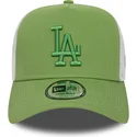lippikset-kaareva-rekka-vihrea-snapback-a-frame-league-essential-los-angeles-dodgers-mlb-new-era