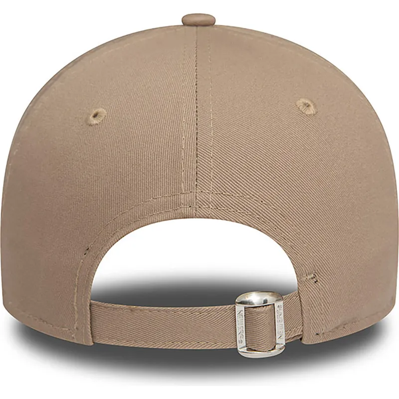 lippikset-kaareva-ruskea-saadettava-nauha-9twenty-league-essential-new-york-yankees-mlb-new-era