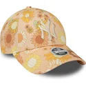 lippikset-kaareva-oranssi-saadettava-nauha-9forty-floral-all-over-print-new-york-yankees-mlb-new-era