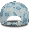 lippikset-kaareva-sininen-saadettava-nauha-9forty-floral-all-over-print-new-york-yankees-mlb-new-era