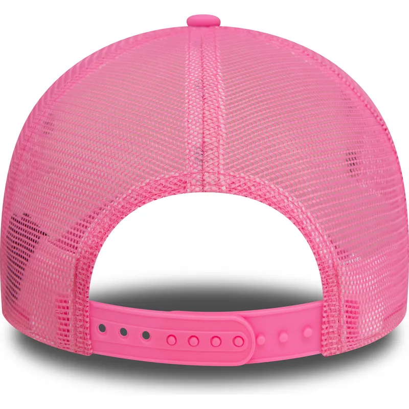 lippikset-kaareva-rekka-vaaleanpunainen-snapback-a-frame-foam-front-florida-beach-club-new-era