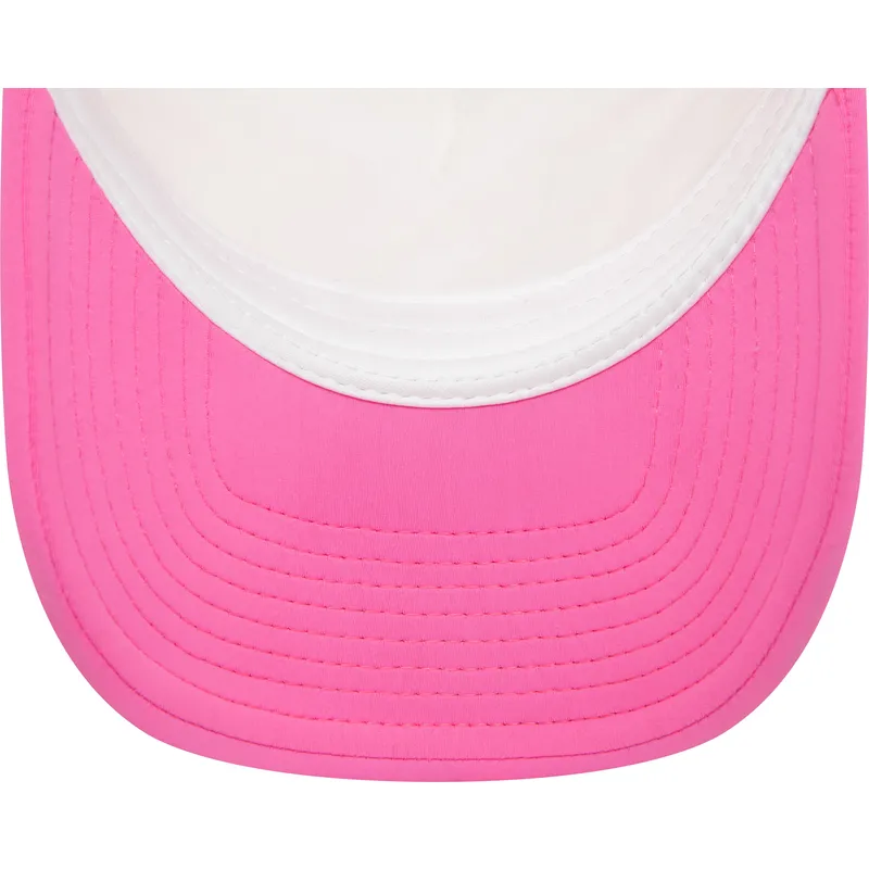 lippikset-kaareva-rekka-vaaleanpunainen-snapback-a-frame-foam-front-florida-beach-club-new-era
