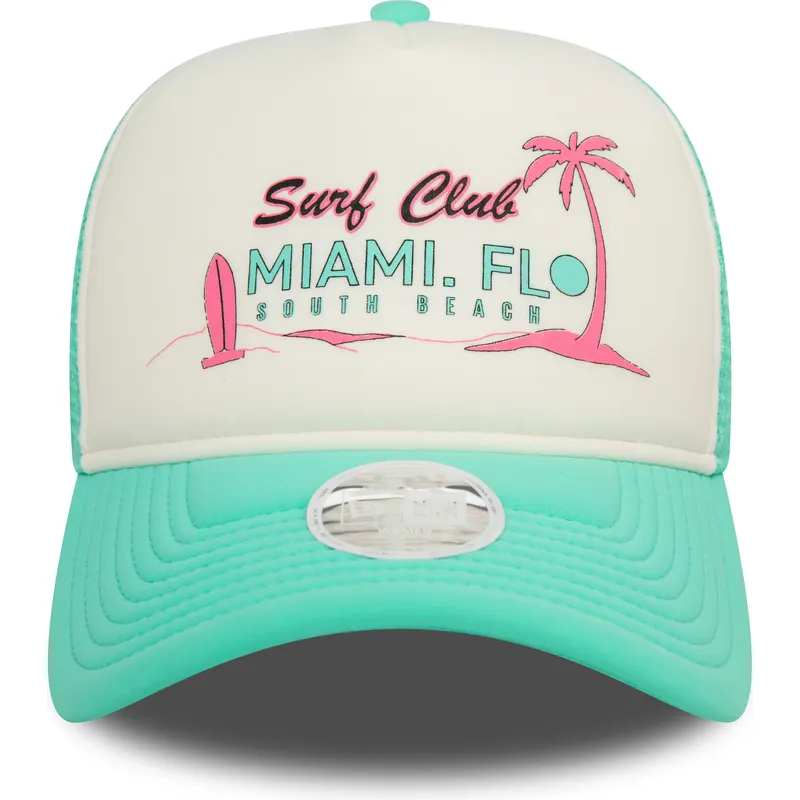 lippikset-kaareva-rekka-vihrea-snapback-a-frame-foam-front-miami-surf-club-florida-new-era lippikset-kaareva-rekka-vihrea-snapback-a-frame-foam-front-miami-surf-club-florida-new-era