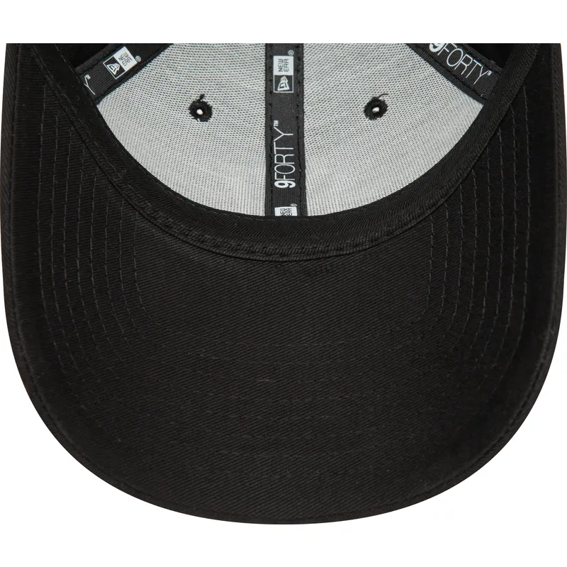 lippikset-kaareva-musta-saadettava-nauha-9forty-flower-new-york-yankees-mlb-new-era