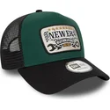 lippikset-kaareva-rekka-vihrea-snapback-a-frame-patch-motorsport-new-era