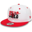 lippikset-littea-punainen-snapback-9fifty-white-crown-chicago-bulls-nba-new-era