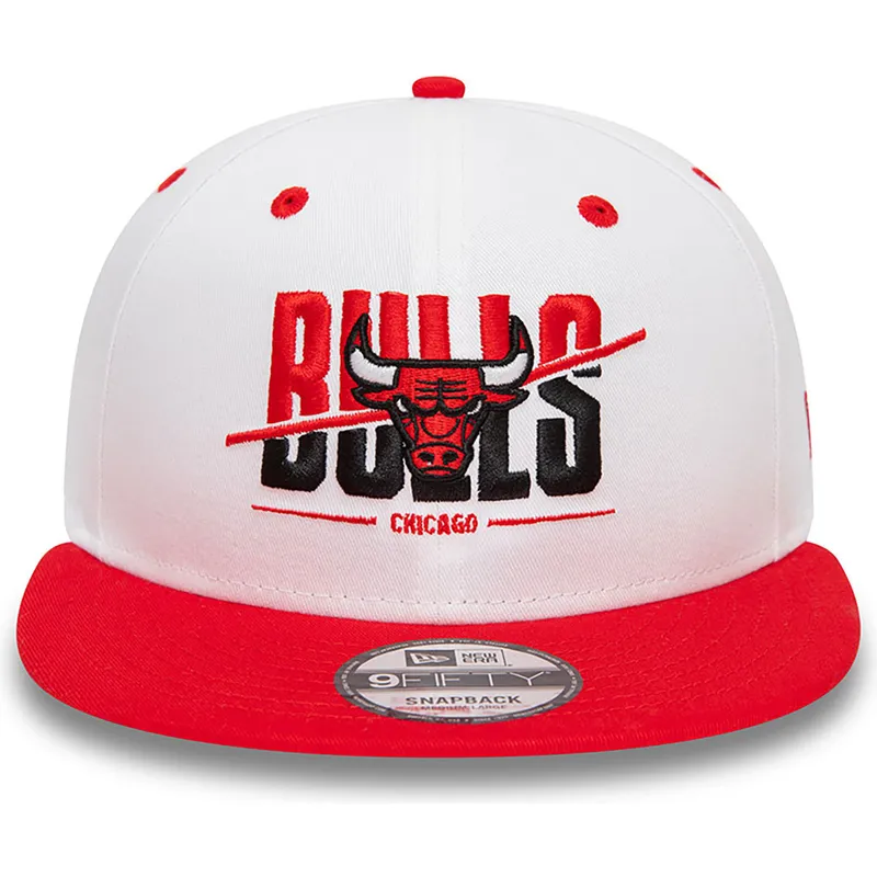 lippikset-littea-punainen-snapback-9fifty-white-crown-chicago-bulls-nba-new-era