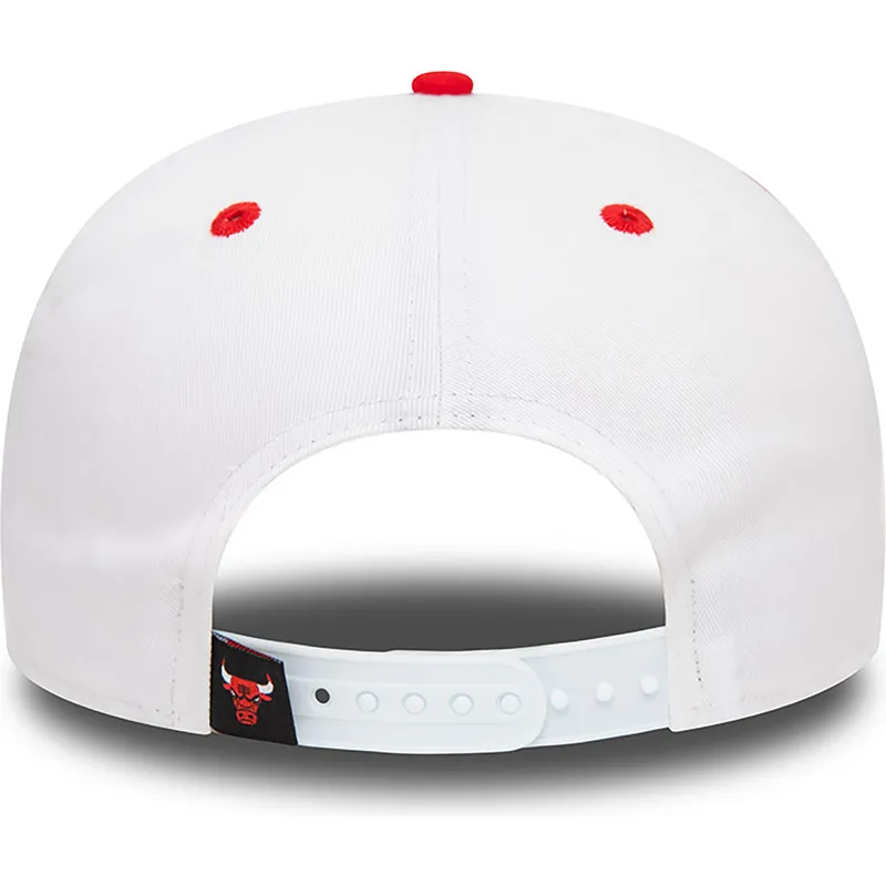 lippikset-littea-punainen-snapback-9fifty-white-crown-chicago-bulls-nba-new-era