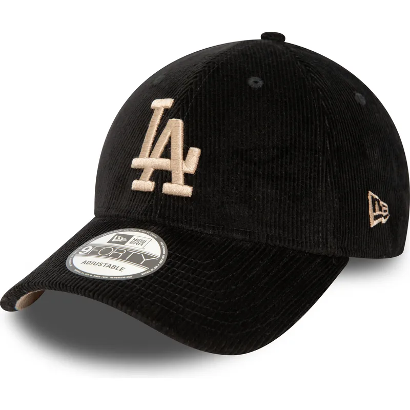 lippikset-kaareva-musta-saadettava-nauha-9forty-cord-los-angeles-dodgers-mlb-new-era lippikset-kaareva-musta-saadettava-nauha-9forty-cord-los-angeles-dodgers-mlb-new-era