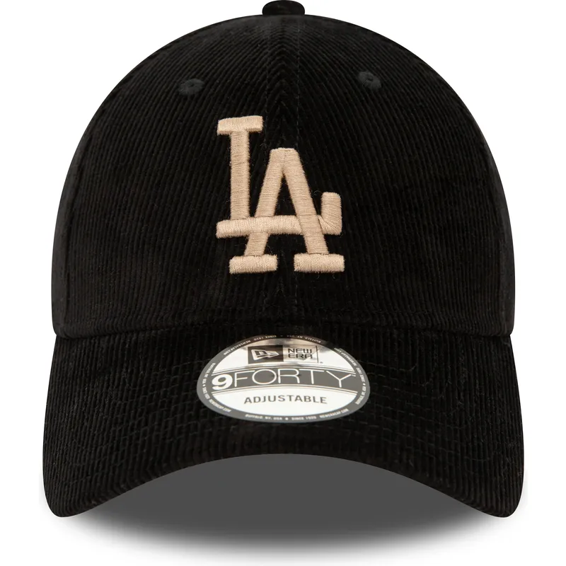 lippikset-kaareva-musta-saadettava-nauha-9forty-cord-los-angeles-dodgers-mlb-new-era lippikset-kaareva-musta-saadettava-nauha-9forty-cord-los-angeles-dodgers-mlb-new-era