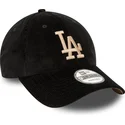 lippikset-kaareva-musta-saadettava-nauha-9forty-cord-los-angeles-dodgers-mlb-new-era