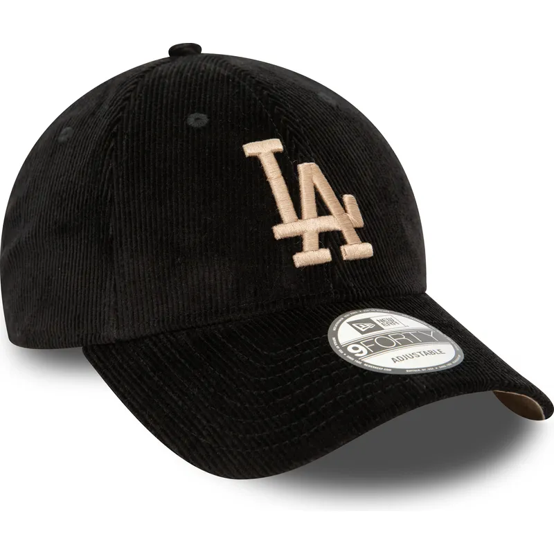lippikset-kaareva-musta-saadettava-nauha-9forty-cord-los-angeles-dodgers-mlb-new-era lippikset-kaareva-musta-saadettava-nauha-9forty-cord-los-angeles-dodgers-mlb-new-era