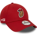 lippikset-kaareva-punainen-saadettava-nauha-9forty-minor-league-modesto-nuts-milb-new-era