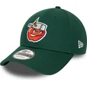 lippikset-kaareva-vihrea-saadettava-nauha-9forty-minor-league-fort-wayne-tincaps-milb-new-era