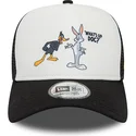 lippikset-kaareva-rekka-musta-snapback-a-frame-character-bugs-bunny-y-pato-lucas-looney-tunes-new-era