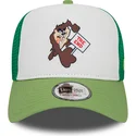 lippikset-kaareva-rekka-vihrea-snapback-a-frame-frame-character-tasmania-looney-tunes-new-era