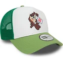 lippikset-kaareva-rekka-vihrea-snapback-a-frame-frame-character-tasmania-looney-tunes-new-era