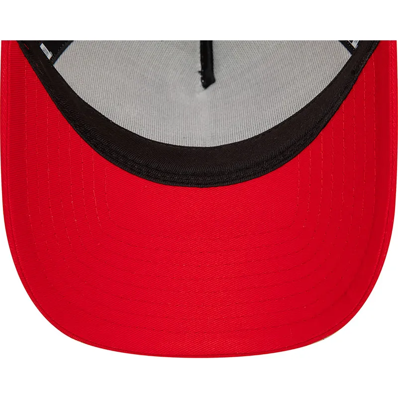 lippikset-kaareva-rekka-punainen-snapback-a-frame-character-pato-lucas-y-porky-pig-looney-tunes-new-era