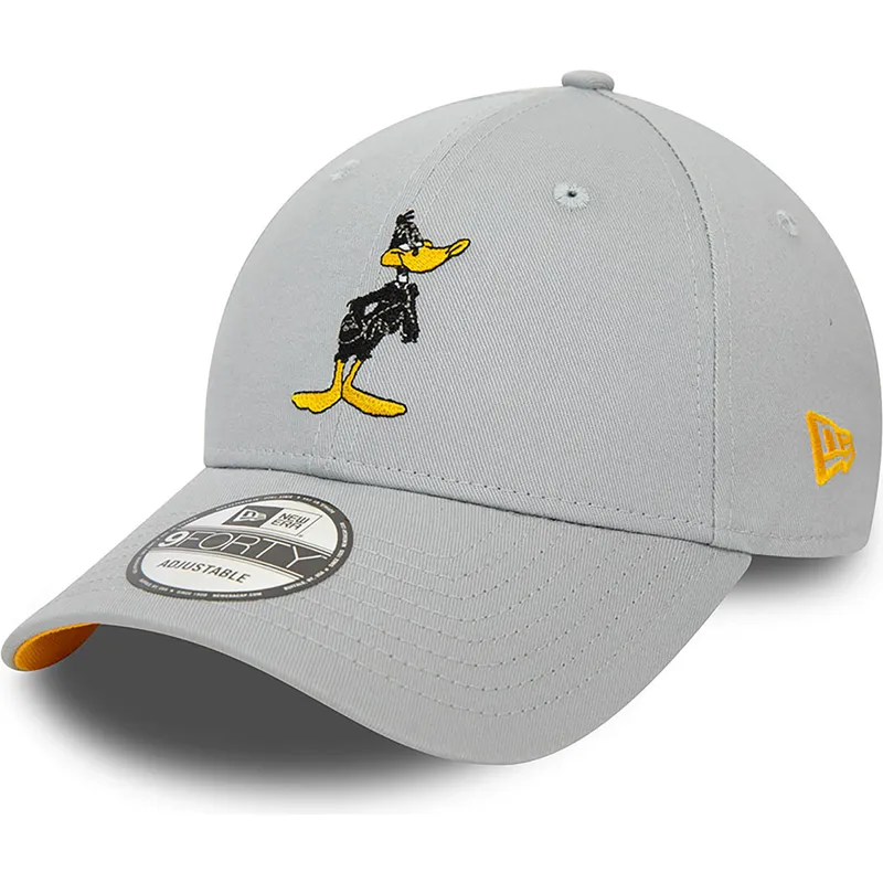 lippikset-kaareva-harmaa-saadettava-nauha-9forty-character-pato-lucas-looney-tunes-new-era