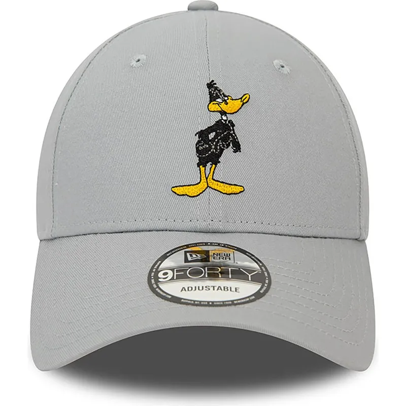 lippikset-kaareva-harmaa-saadettava-nauha-9forty-character-pato-lucas-looney-tunes-new-era