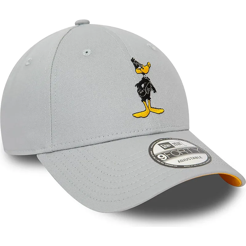 lippikset-kaareva-harmaa-saadettava-nauha-9forty-character-pato-lucas-looney-tunes-new-era