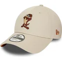 lippikset-kaareva-beige-saadettava-nauha-9forty-character-tasmania-looney-tunes-new-era