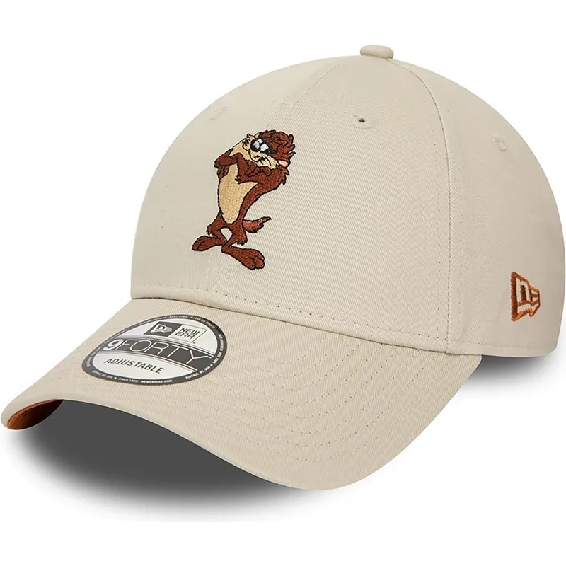 lippikset-kaareva-beige-saadettava-nauha-9forty-character-tasmania-looney-tunes-new-era