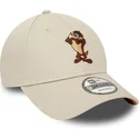 lippikset-kaareva-beige-saadettava-nauha-9forty-character-tasmania-looney-tunes-new-era