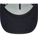 lippikset-kaareva-rekka-laivastonsininen-snapback-a-frame-boucle-new-york-yankees-mlb-new-era