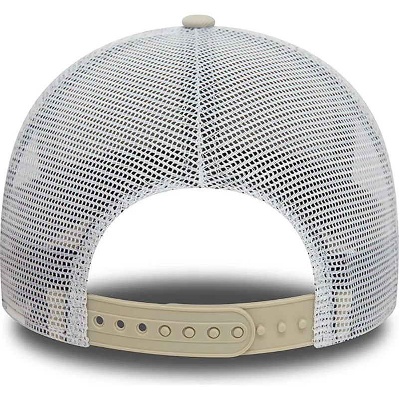lippikset-kaareva-rekka-beige-snapback-a-frame-boucle-los-angeles-dodgers-mlb-new-era